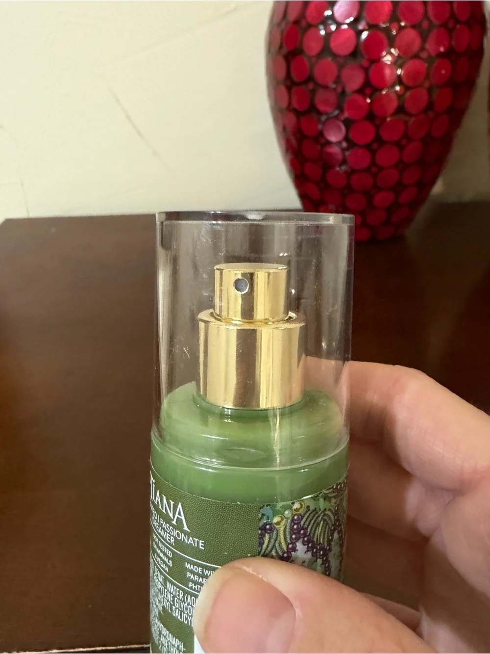 Bath & Body Works Disney Princess Tiana Travel Size Fine Fragrance Mist 2.5 oz